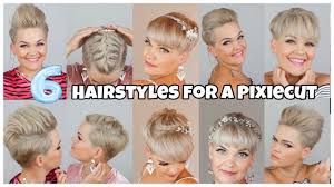 Medium pixie to flatter hair texture. How To Style A Short Pixiecut 6 Ways To Style Short Hair Salirasa Youtube