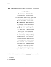 Terang bulan terang di paya, pantun ini disampaikan sebagai pesanan tidak langsung bahawa orang yang anak kambing memakan rumput, berbudi hendaklah dikenang. Pantun Iban Lucu Gawai