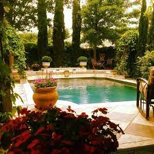 Pool Design Ideas Tuscan Landscaping Pool Landscaping Tuscan Pool