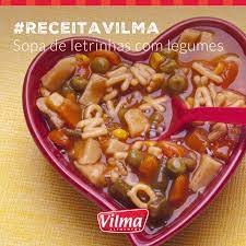 Sopa De Letrinhas Com Legumes Vilma Alimentos