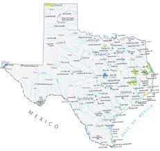 United states features map puzzle. Texas State Map Places And Landmarks Gis Geography