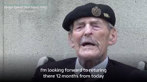 A 100 year old veteran from West Sussex has been leading one of the  region's #DDay76 commemorations., Major Edwin 'Ted' Hunt laid a wreath at  the war memorial in Worthing to remember those who died. ...