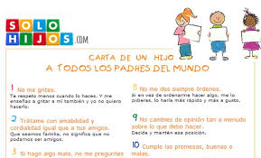 Las cosas que tiene para decirte ¡te enamorarán! Carta De Un Hijo A Todos Los Padres Del Mundo Solohijos Com