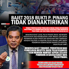Buletin tv3 951 views3 years ago. Bajet 2018 Bukti P Pinang Tidak Dianaktirikan Penang Online