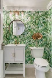 Why is the powder room a good place to try it? 75 Beautiful Wallpaper Powder Room Pictures Ideas December 2020 Houzz