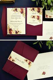 This Bride Manufactured Her Very Own Diy Wedding Invitations For Her Autumn Marriage In 2020 Wedding Invitations Diy Pocket Wedding Invitations Fun Wedding Invitations