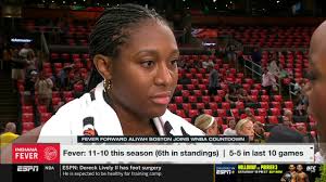 Aliyah Boston is focused