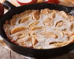 Recette De Pancake Geant Tout Leger Aux Pommes Recette Recettes De Pancake Recette Dessert Recette