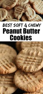 Best Soft And Chewy Peanut Butter Cookies Via Https Www Pinterest Com Happyhool Chewy Peanut Butter Cookies Soft Peanut Butter Cookies Peanut Butter Cookies