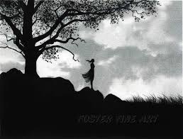 Windswept Landscape Paintings Romantic Art Art