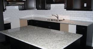 Moon White Granite Countertops With Dark Wood Kitchen Cabinets White Granite Countertops Moon White Granite White Granite