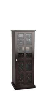 Maybe you would like to learn more about one of these? Amazon Com Atlantic Windowpane Adjustable Media Cabinet Tempered Glass Pane Styled Sliding Doors Store 216 Blu Rays 192 Dvds Or 576 Adjustable Shelves 32 X 9 5 X 49 25 Inches Pn94835721 In Espresso Home Kitchen