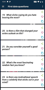 There are some things better left for the second date. First Date Questions For Android Apk Download