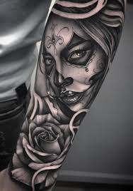 12 large sheets day of the dead face sugar skull tattoos, halloween sugar skull temporary face tattoos, sugar skull makeup and day of the dead costume for men and women. Beautiful Day Of The Dead Tattoo Ideas C Tattoo Artist Bobby Loveridge Day Of The Dead Tattoo Sleeve Chicano Tattoos Sleeve Sleeve Tattoos