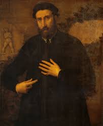 Lorenzo Lotto Portrait Of A Man With Allegorical Give Good Luck A Odds Play The Lottery To Get A Victory Peintre Homme
