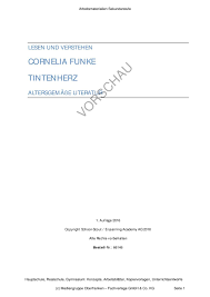 Bei ebay finden sie artikel aus der ganzen welt. Cornelia Funke Tintenherz Lesen Und Verstehen 5 8 Klasse Edidact