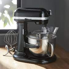 Kitchenaid Pro 600series 6 Quart Bowl Lift Onyx Black Stand Mixer Reviews Crate And Barrel Kitchen Aid Kitchenaid Pro Stand Mixer Reviews