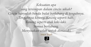 Kamu bisa membacanya agar bisa kembali semangat untuk menghadapi tantangan. 22 Kata Kata Cincin Jagokata