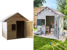 Une Cabane En Bois Pour Enfant A Prix Doux Joli Place Abri De Jardin Pvc Abri De Jardin Cabane Bois Enfant
