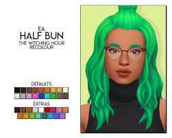 I'm interested in adding more trait slots to my sims as three doesn't seem like enough. Maxis Match Cc World Maxiematch Witching Hour Recolour Ea Half Bun