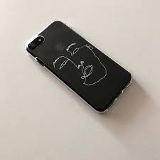 Aesthetic Black And White Phone Case 
