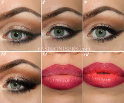 glam rock party makeup tutorial