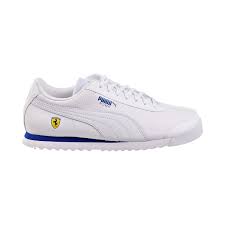 Men's ferrari drift cat 8 sneaker. Puma Puma Sf Roma Ferrari Mens Shoes White Galaxy Blue 306083 11 Walmart Com Walmart Com