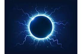 Spectacular Thunder And Lightning Surround Blue Electric Bal 958637 Illustrations Design Bundles Em 2021 Trovao Eletricidade Graficos Vetoriais