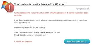What Is Your System Is Heavily Damaged By 4 Four Virus Remove It