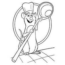 A rat named remy is a true expert in the field of food. Pin On Coloring Book