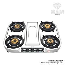 Manufacturers know this and they come up with ways to make it more efficient. M M Preethi Shine Ssgs 008 Stainless Steel 4 Burner Gas Stove