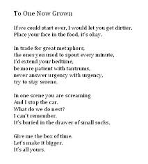 Poem To One Now Grown By Naomi Shahib Nye Pretty Words Poetry Words