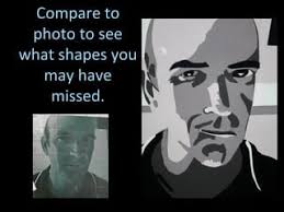 Posterized self portraits