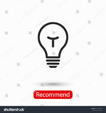 Bulb Light Vector Icon Lighting Electric Lamp Electricity Shine Light Bulb Icon Vector Isolated On Background Bulb Light Light Bulb Icon Light Icon Bulb