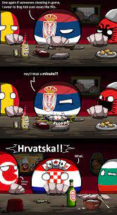 Nice Try Croatia Funny Art Memes Country Jokes Country Humor