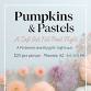 Pumpkin & Pastels event image