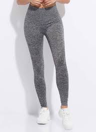 Dont Mesh With Me Heathered Leggings
