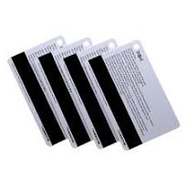 Custom PVC Plastic Magnetic Stripe Business Membership Card Printing With  Hole