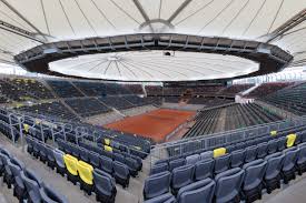 Want het moeten niet áltijd burgers zijn. First Serve At The New Hamburg Rothenbaum Stadium Tennis Tourtalk