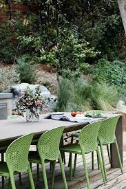 Dot Citrus Green Dining Chair In 2021 Modern Outdoor Lounge Chair Outdoor Dining Spaces Outdoor Dining Room
