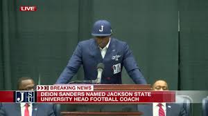 I am truly blessed to be the 21st head football coach of jackson state university. I Believe Deion Sanders Spreads Positivity At Introduction As Jsu Head Coach