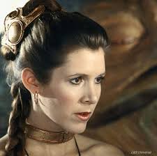 Carrie Fisher as Leia Organa in Return of the Jedi, 1983 #starwars