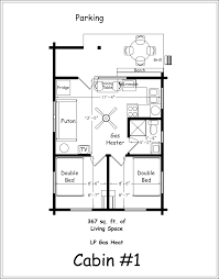 Cool house concepts strive to feature different house designs. One Bedroom Blueprints Cabin Cottage Small House 2 Bedroom Floor Plans Full Size Png Download Seekpng