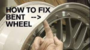 How to fix bent alloys. How To Properly Repair A Bent Wheel Youtube