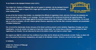 A group of more than 200 google and alphabet workers have announced the formation of the alphabet workers union, the new york times first reported. Awu Twitter Search Twitter