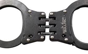 Handcuffs are developed as a restraint unit to fix a person's wrists. Bulltec Matt Black Burnished Wide Hinged Handcuffs Heavy Model Made Of Hardened Steel