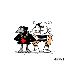 Veja a charge do Vascomics da vitória sobre o Olimpia