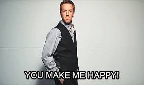 The image is character earl devereaux saying it's enough to make a grown man cry, and memers. Damian Lewis Makes Me Happy Gif Make Me Happy Damian Lewis You Make Me Happy