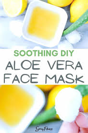 Check spelling or type a new query. Diy Aloe Vera Face Mask Soothe Your Face At Home