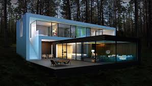 House In Kiev 300m2 On Behance Plan Maison Moderne Chalet Moderne Maison Moderne
